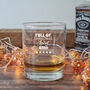 Personalised Christmas Whisky Glass, thumbnail 2 of 7