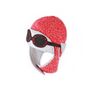 Knitted Red Aviator Hat, thumbnail 1 of 5