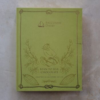 Hand Decorated Mini Easter Egg Truffles In A Spring Green Box, 4 of 4