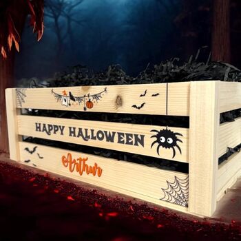 Personalised Kids’ Halloween Crate | Boo Basket, 2 of 2
