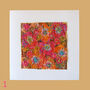 Reusable Handmade Greetings Cards Square Blank Inside Or Optional Handwritten Message, thumbnail 4 of 11