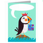 Personalised Bubble Puffin Card, thumbnail 2 of 5