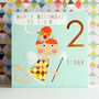 Copper Foiled Fairy 2nd Birthday Card, thumbnail 2 of 6