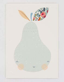 Liberty Pear Nursery Print, 3 of 10