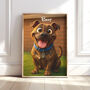 Personalised Cartoon Style Pet Portrait From Your Photo, thumbnail 1 of 10