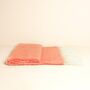 Pastel Orange Winter Scarf, thumbnail 3 of 4