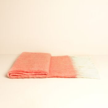Pastel Orange Winter Scarf, 3 of 4