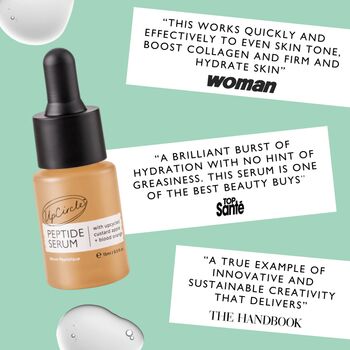 Winter Glow Christmas Bauble Gift Set Peptide Serum + Face Oil, 4 of 7