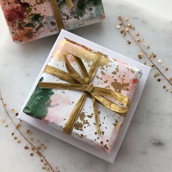 Small Square Textured Studs, 7 of 7