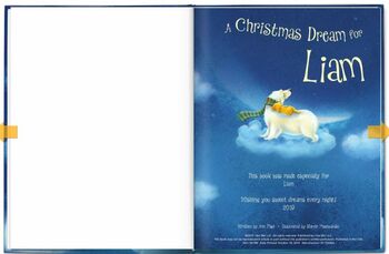 Personalised Children's Book, A Christmas Dream For Me, 2 of 9