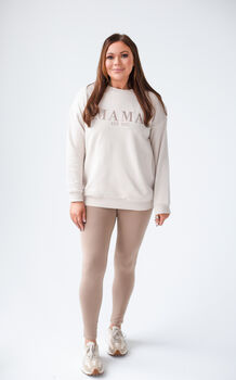 Spring Mama Est Embroidered Personalised Sweat, 3 of 9