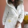 Personalised Birthday Flower Robe Dressing Gown Gift, thumbnail 4 of 7