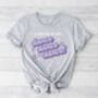 When In Doubt, Dance Dance Dance T Shirt In Pink, thumbnail 10 of 10