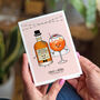 Favourite Drinks Personalised Wedding Card, thumbnail 2 of 12