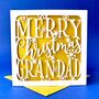 Snowflakes Personalised Christmas Card, thumbnail 1 of 4