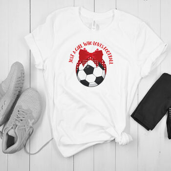 Just A Girl Who Likes Football Tshirt, 2 of 5