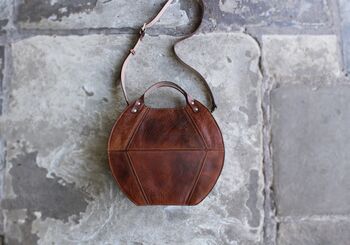 Handmade Leather Handbag For Women Personalised Gift, 6 of 12