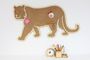 Lion Eco Friendly Cork Memo Board, thumbnail 1 of 9