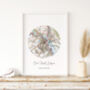 Our Special Place Personalised Handmade Map Print, thumbnail 8 of 11