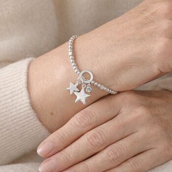 60th Birthday Star Charm Bracelet, 5 of 7