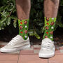 Personalised Golf Course Face Photo Socks, thumbnail 2 of 5