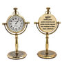 Personalised 50th Golden Wedding Anniversary Desk Clock Gift, thumbnail 3 of 12