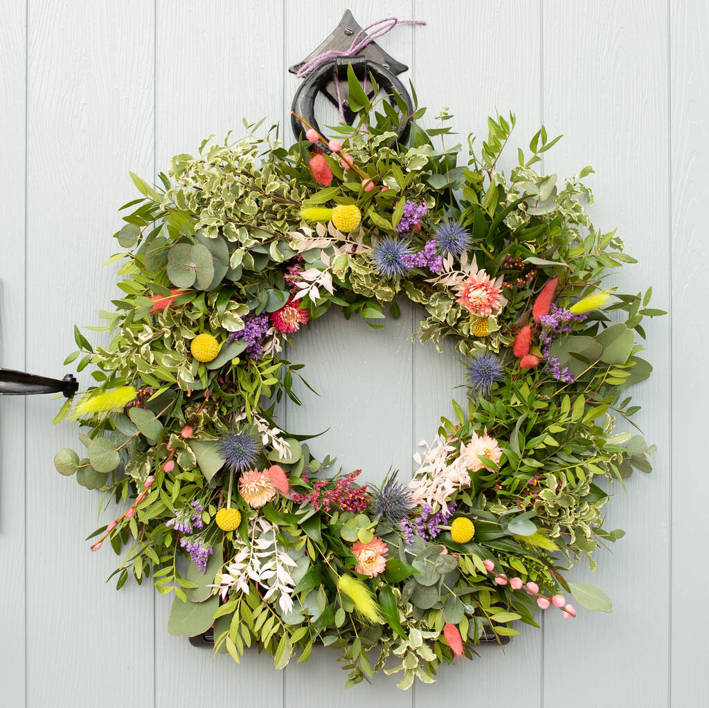 Spring Fresh Wreath Making Kit By Florence and Flowers ...