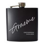 Personalised Wedding Party Hip Flask, thumbnail 3 of 12