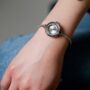 Stainless Steel Bangle Adjustable Bracelet Wrist Watch, thumbnail 9 of 9