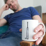 'Cricket Is Quite Simple' Funny Cricket Quote Mug, thumbnail 3 of 5