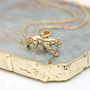 Personalised 18ct Gold Plated Leopard Necklace, thumbnail 2 of 4