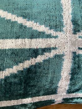 Velvet Teal Green Cushion Cover, 3 of 6