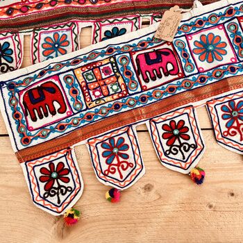 Traditional Indian Toran Hanging Door Decor, 8 of 12