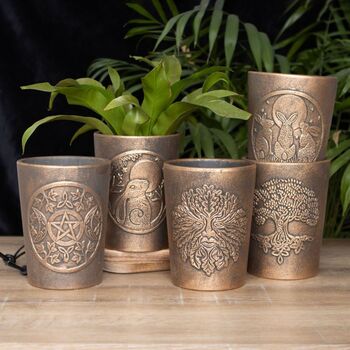 Designer Bronze Terracotta Plant Pot, 3 of 5