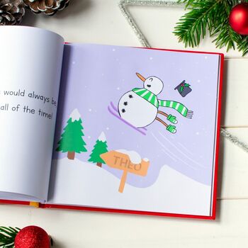 I’d Rather Be A Snowman – Personalised Storybook, 5 of 10