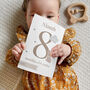 Personalised Woodland Animals Baby Milestone Cards, thumbnail 2 of 3