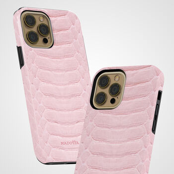 Pink Snakeskin Print Tough Case For iPhone, 3 of 4