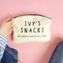 Funny Personalised Hangry, Snack Bag, thumbnail 4 of 5