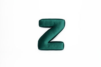 Velvet Alphabet Cushions, 4 of 6