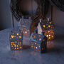 Illuminated Ceramic LED House Collection, thumbnail 3 of 4