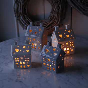 Illuminated Ceramic LED House Collection, 3 of 4