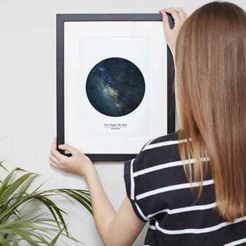 Personalised 'The Night We Met' Space Print, 9 of 12