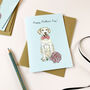 Golden Labrador Mother's Day Card, thumbnail 2 of 2