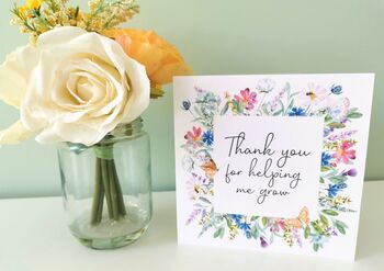 Personalised Teacher Thank You Gift Box | Nursery Nanny, 3 of 11