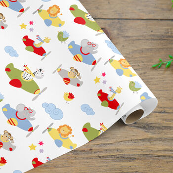 Planes Wrapping Paper Roll Animals, 3 of 3