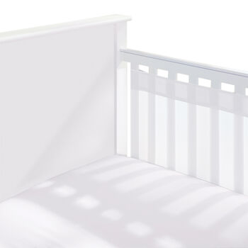 Airflow Baby Breathable Mesh Liner For Cot Beds, 6 of 11