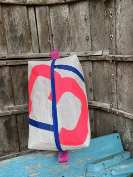 Large Recycled Sailcloth Wash Bag, 3 of 7