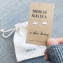 Cloud Sterling Silver Earrings With Choice Of Message Card, thumbnail 2 of 9
