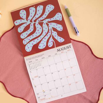 2027 Compact Wall Calendar | Les Fleurs, 4 of 7