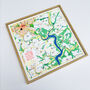 Personalised Map Print Of Where You Live Or Somewhere Special, thumbnail 3 of 12